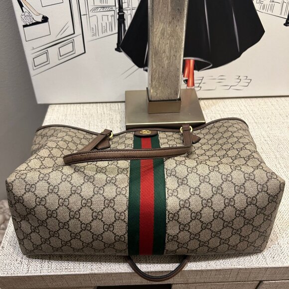 Gucci Ophidia Large Tote Bag - Picture 12 of 14